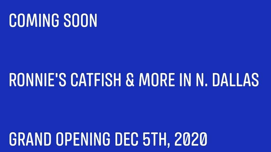 Ronnies Catfish & More (North Dallas) | restaurant | 10729 Audelia Rd Suite 113, Dallas, TX 75238, USA | 4693720288 OR +1 469-372-0288