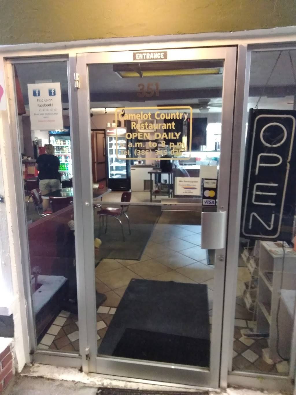 Camelot Country | restaurant | 351 US-1, Oak Hill, FL 32759, USA | 3863450352 OR +1 386-345-0352