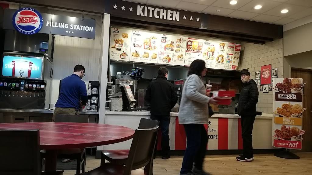 KFC | restaurant | 230 CT-12, Groton, CT 06340, USA | 8604491888 OR +1 860-449-1888