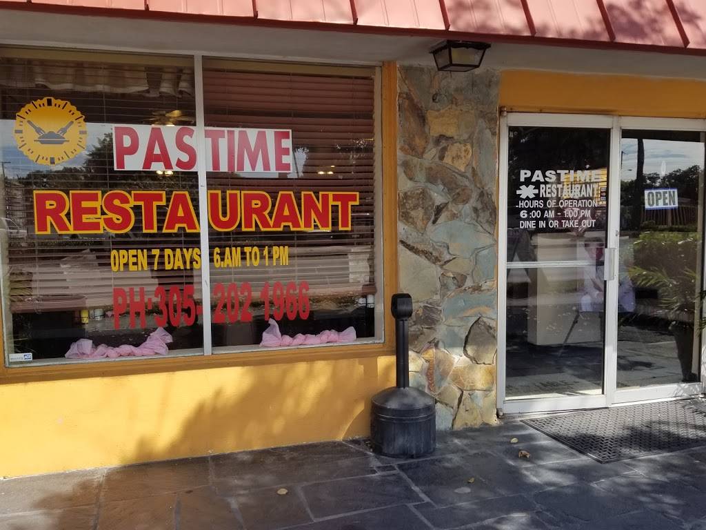 Pastime Restaurant | restaurant | 2469 NW 62nd St, Miami, FL 33147, USA | 3052021966 OR +1 305-202-1966