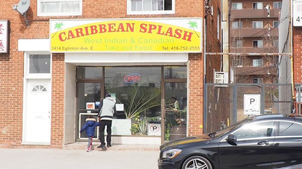 Caribbean Splash | restaurant | 2414 Eglinton Ave E, Scarborough, ON M1K 2P3, Canada | 4167522555 OR +1 416-752-2555