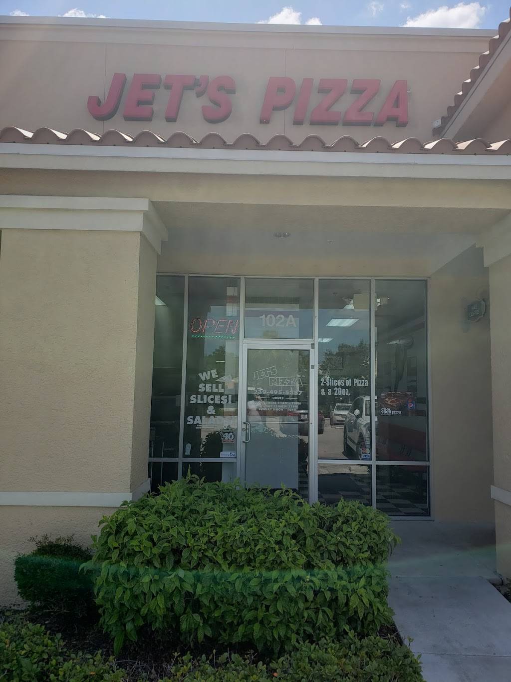 Jets Pizza | meal delivery | 10011 Estero Town Commons Place, Estero, FL 33928, USA | 2394955387 OR +1 239-495-5387