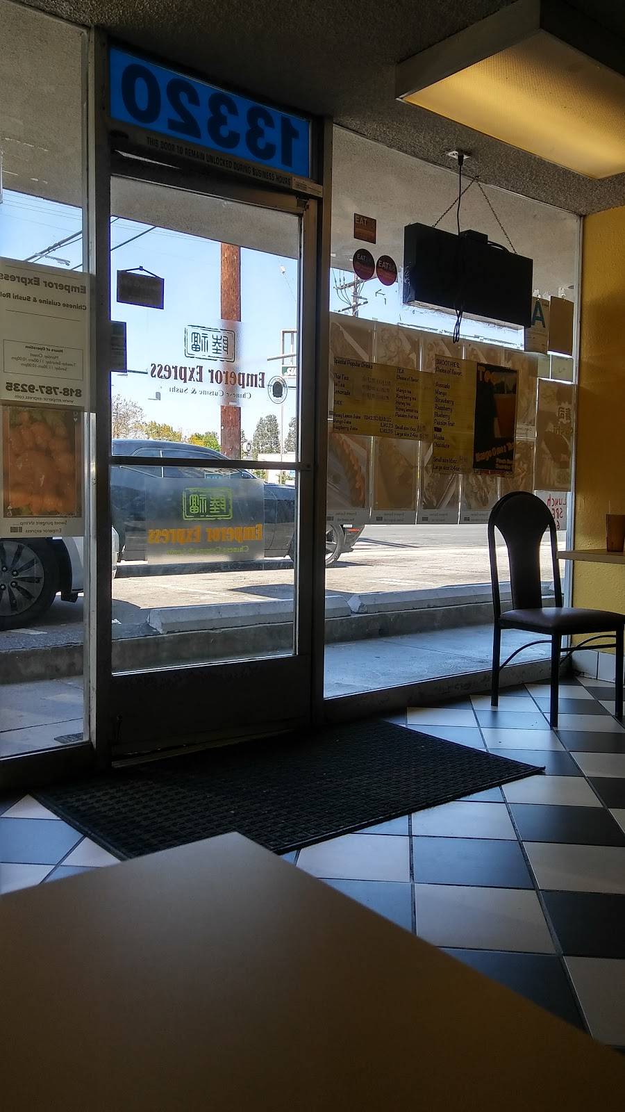 Emperor Express | restaurant | 13320 Burbank Blvd, Van Nuys, CA 91401, USA | 8187879235 OR +1 818-787-9235