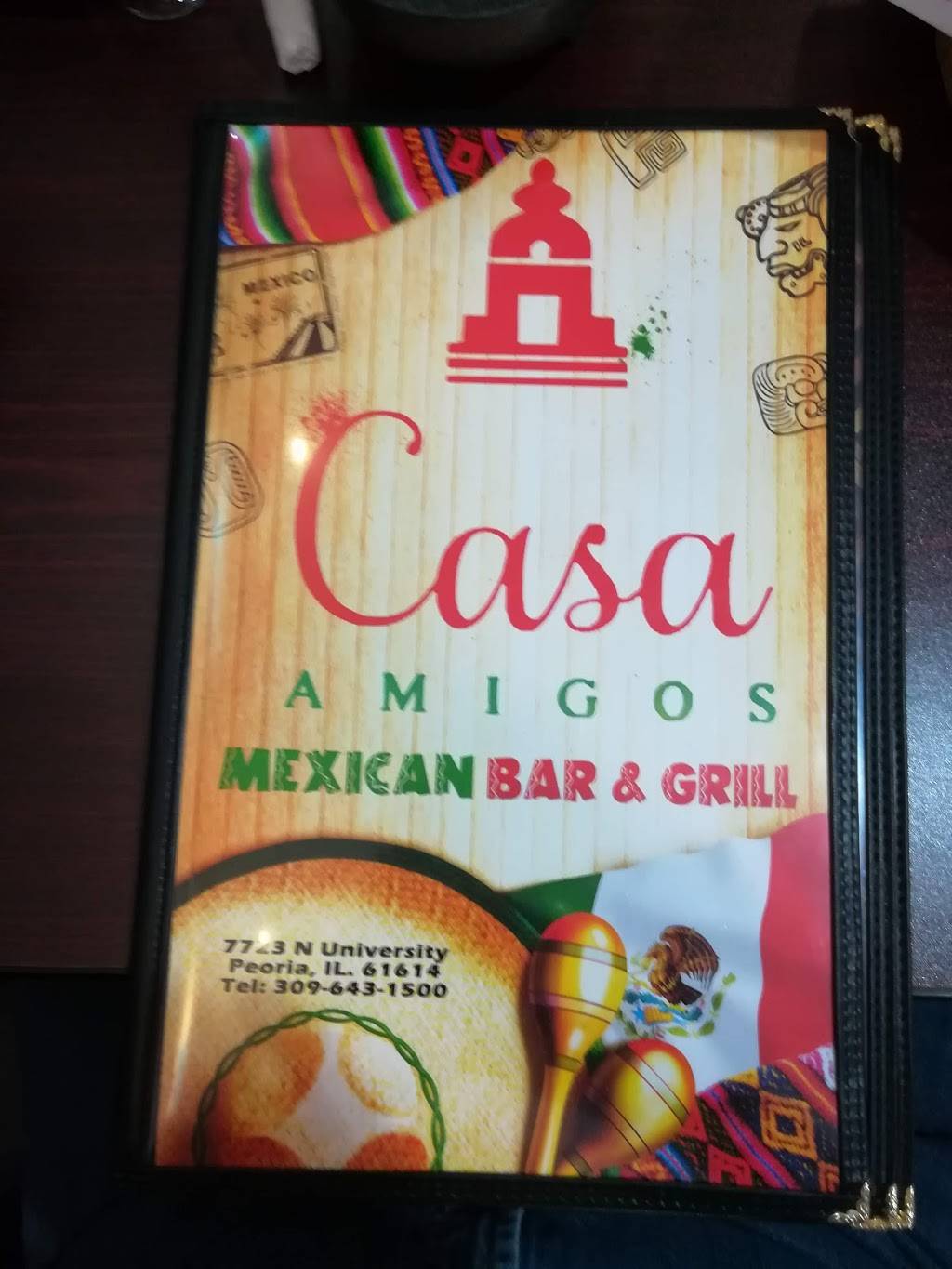 Casa Amigos | restaurant | 7723 N University St, Peoria, IL 61614, USA | 3096431500 OR +1 309-643-1500