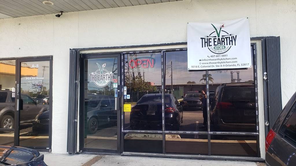 The Earthy Kitchen | restaurant | 9318 E Colonial Dr a9, Orlando, FL 32817, USA | 4076016841 OR +1 407-601-6841
