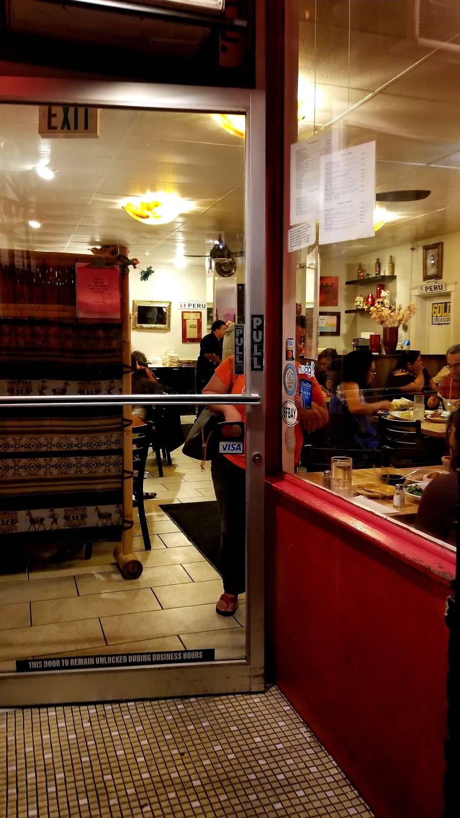 Mi Lindo Peru | restaurant | 3226 Mission St, San Francisco, CA 94110, USA | 4156424897 OR +1 415-642-4897