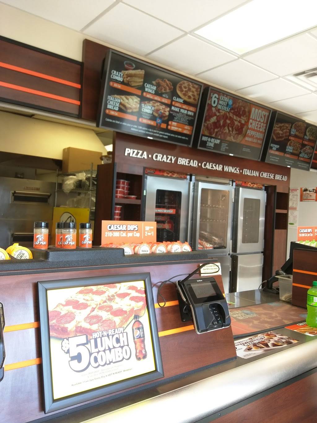 Little Caesars Pizza | meal takeaway | 1010 N Washington St, Naperville, IL 60563, USA | 6303573393 OR +1 630-357-3393