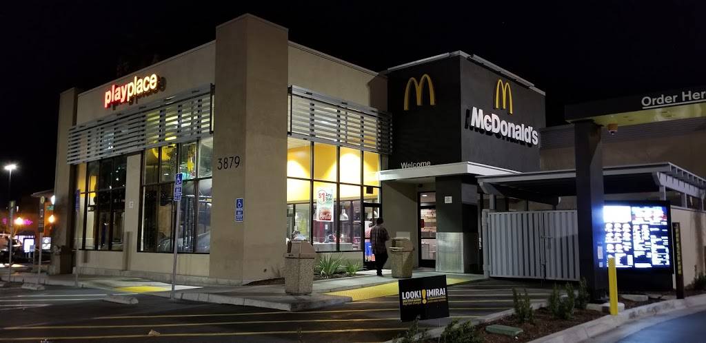 McDonalds | cafe | 3879 Fairmount Ave, San Diego, CA 92105, USA | 6192840469 OR +1 619-284-0469