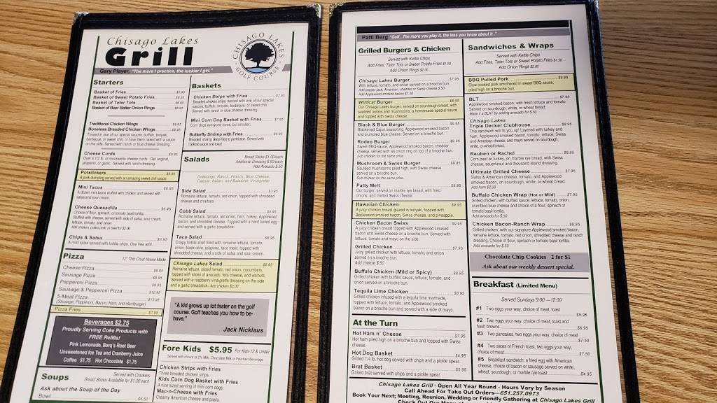 Chisago Lakes Grill | restaurant | 12975 292nd St, Lindstrom, MN 55045, USA | 6512570973 OR +1 651-257-0973