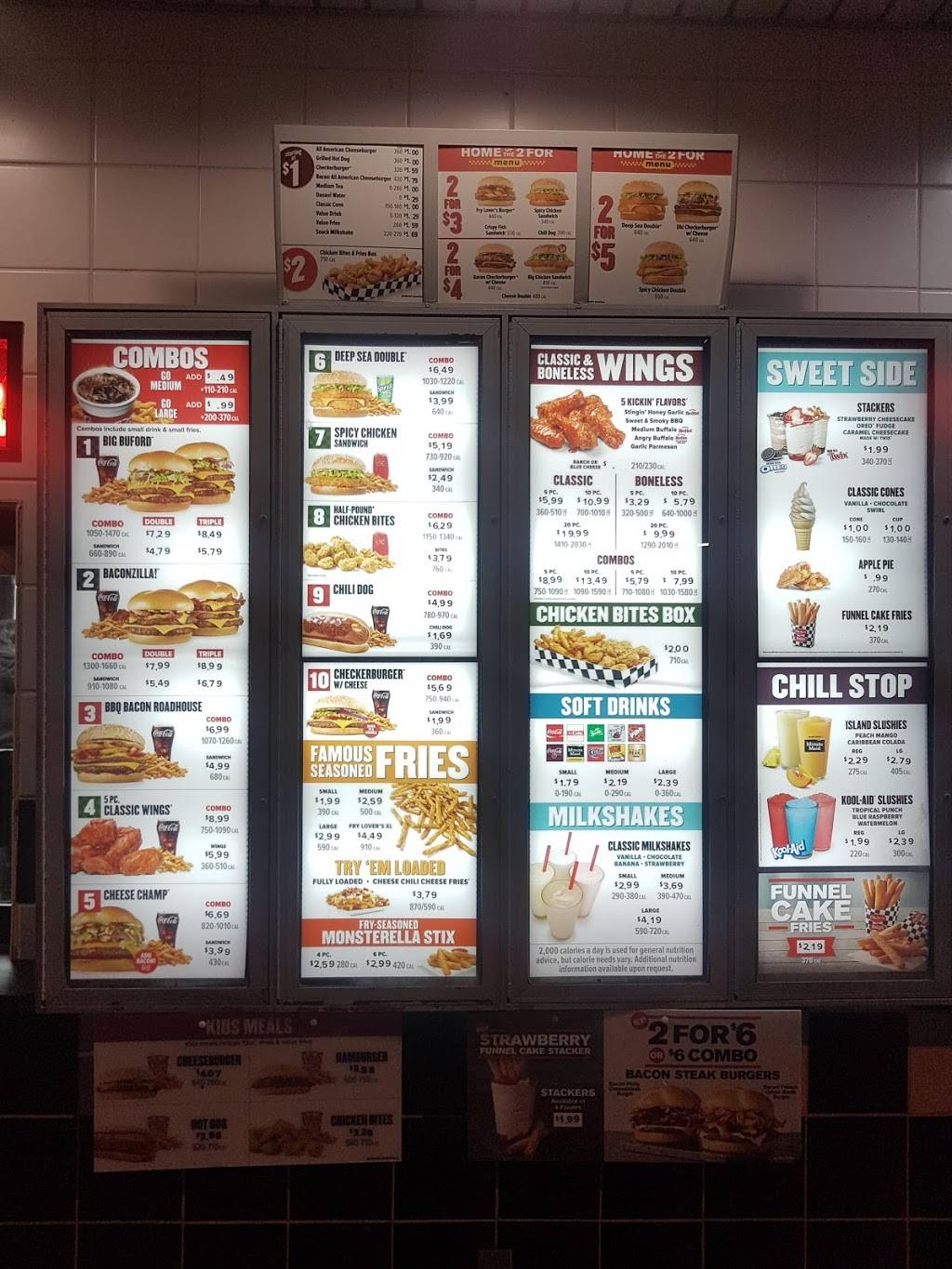 Checkers | restaurant | 645 S Federal Hwy, Dania Beach, FL 33004, USA | 9549254729 OR +1 954-925-4729