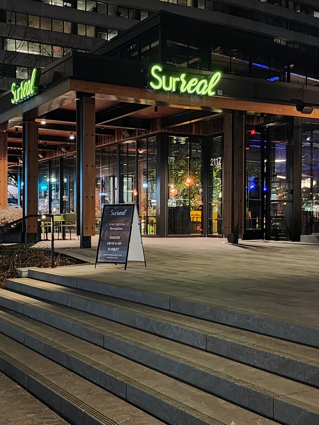 Surreal by Seven Reasons Group | restaurant | 2117 Crystal Dr, Arlington, VA 22202, USA | 7032499618 OR +1 703-249-9618