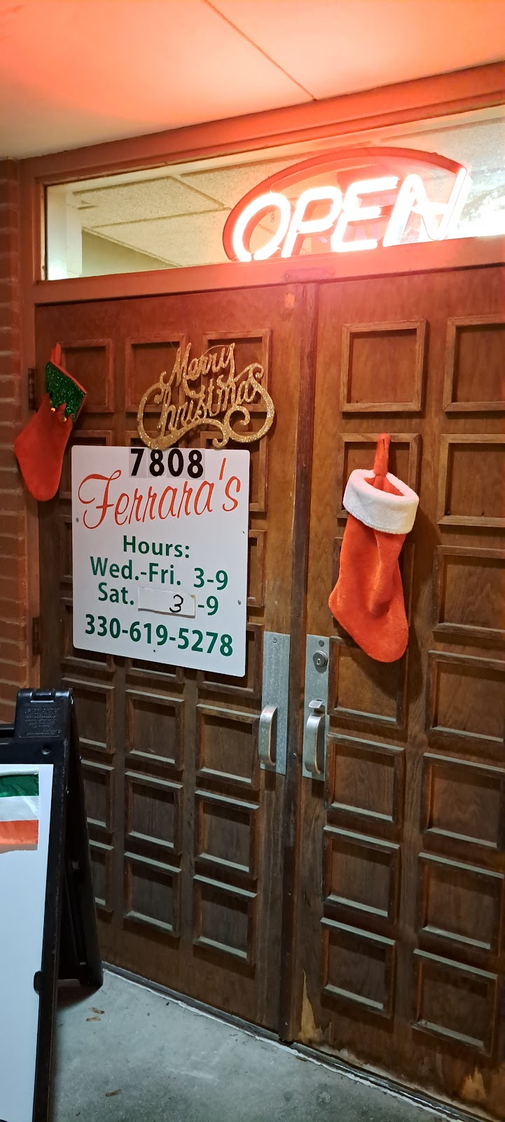 Ferrara’s at the Abbey | restaurant | 7808 Locust St, Masury, OH 44438, USA | 3306195278 OR +1 330-619-5278