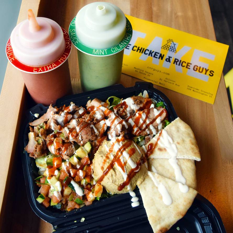 Chicken And Rice Guys | restaurant | 280 Washington St, Boston, MA 02108, USA | 6174230490 OR +1 617-423-0490