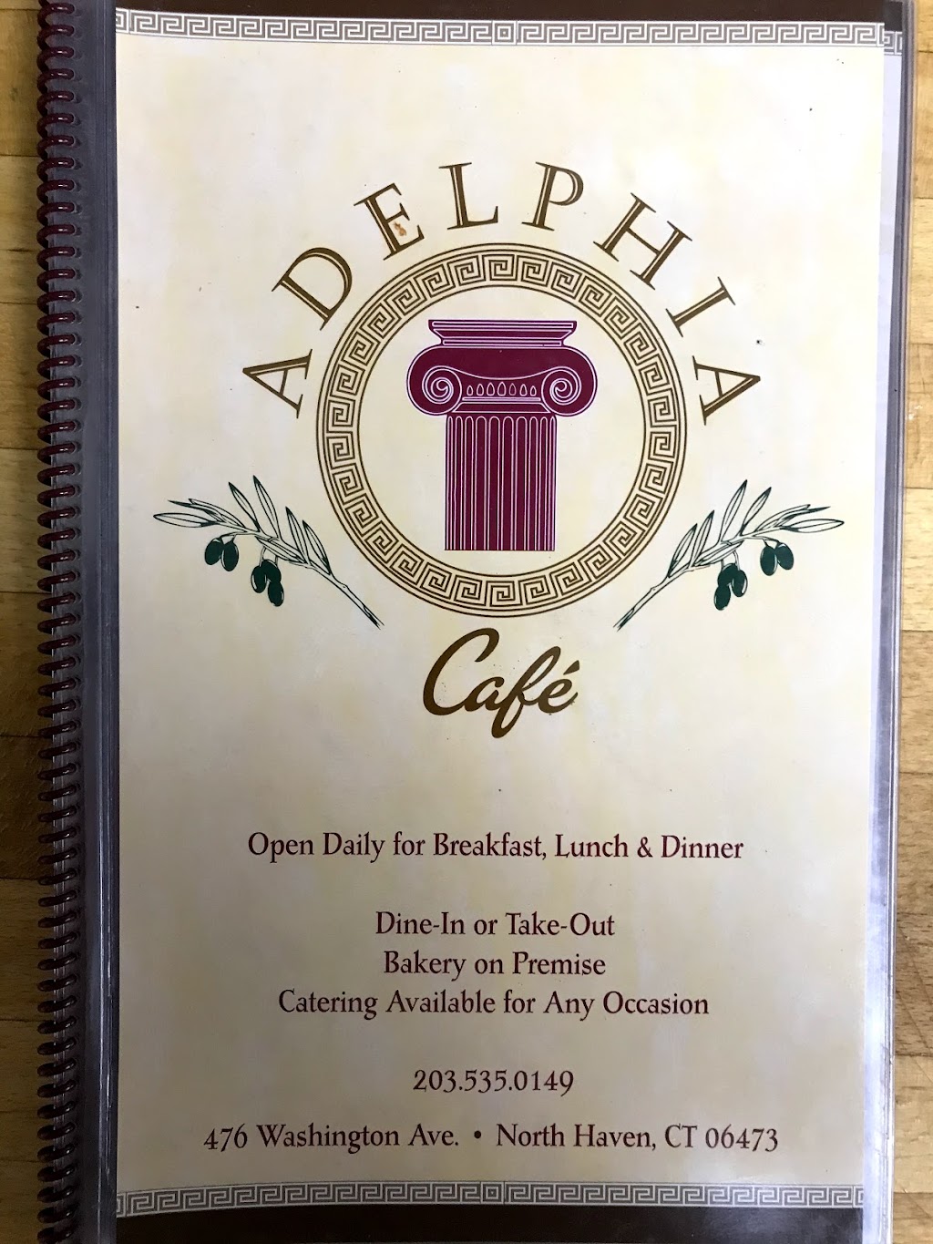 Adelphia Cafe | cafe | 476 Washington Ave, North Haven, CT 06473, USA | 2035350149 OR +1 203-535-0149