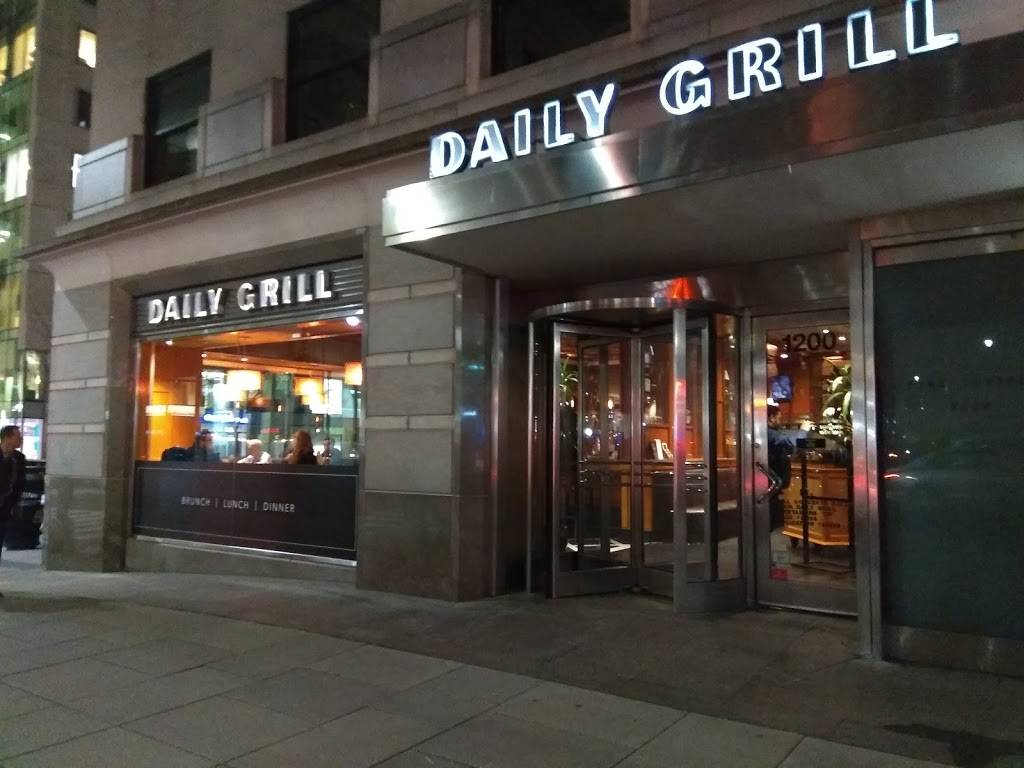 Daily Grill | restaurant | 1200 18th St NW #2, Washington, DC 20036, USA | 2028225282 OR +1 202-822-5282