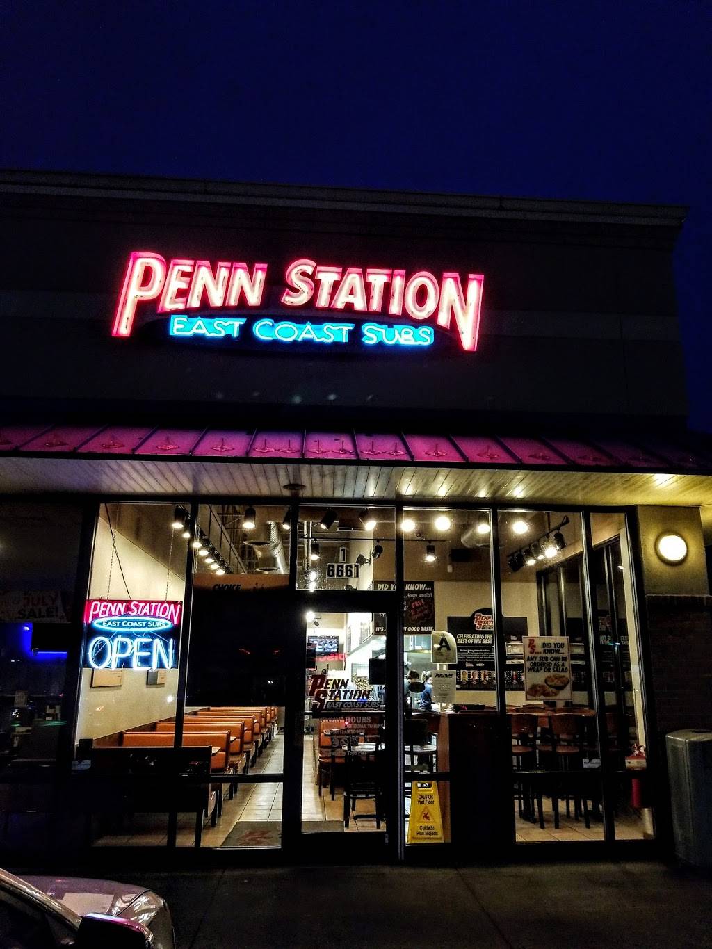 Penn Station East Coast Subs | meal takeaway | 6661 Dixie Hwy, Louisville, KY 40216, USA | 5029337345 OR +1 502-933-7345