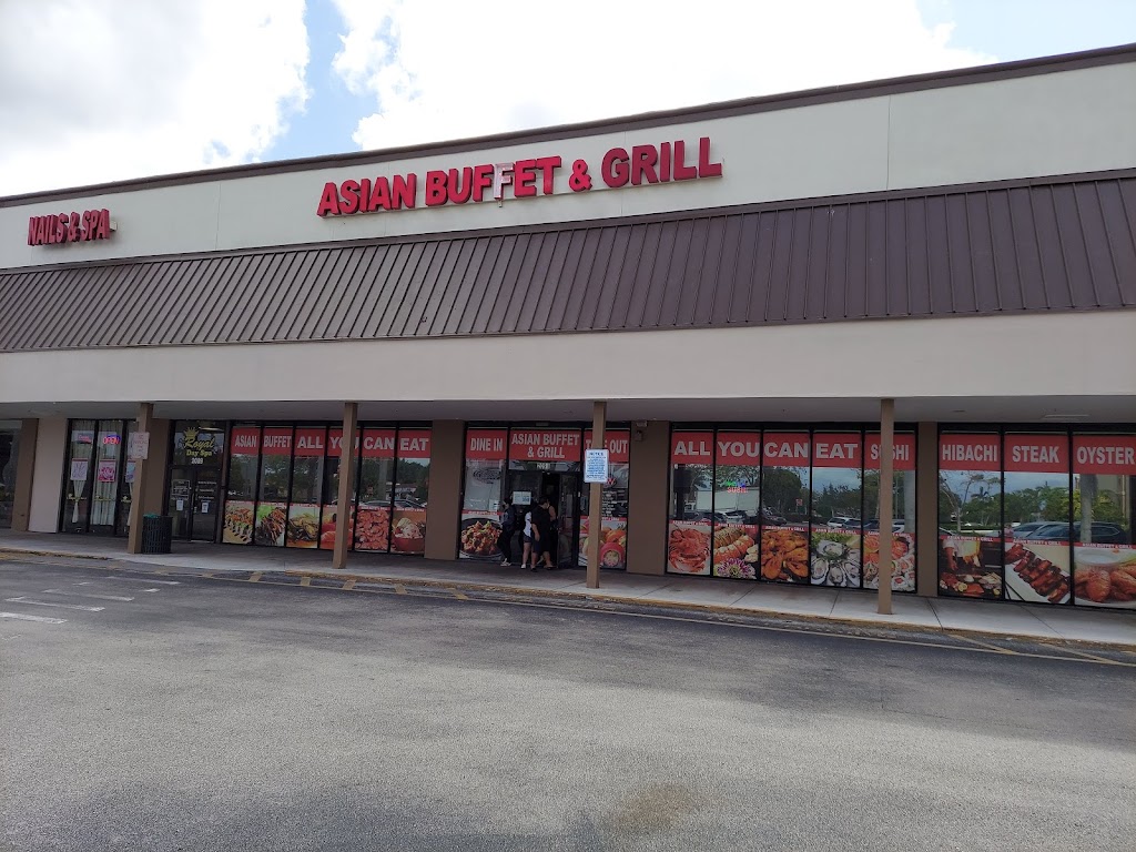 Asian Buffet & Grill | restaurant | 2091 N University Dr, Sunrise, FL 33322, USA | 9545729018 OR +1 954-572-9018