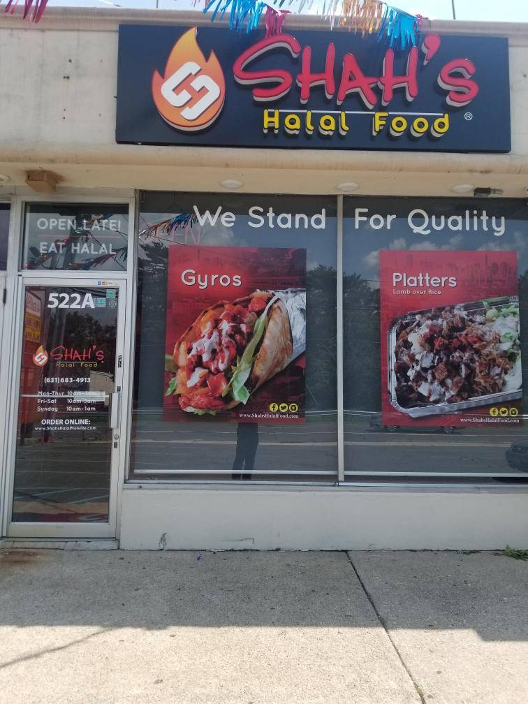 Shahs Halal food | restaurant | 522 Walt Whitman Rd, Melville, NY 11747, USA | 6316834913 OR +1 631-683-4913