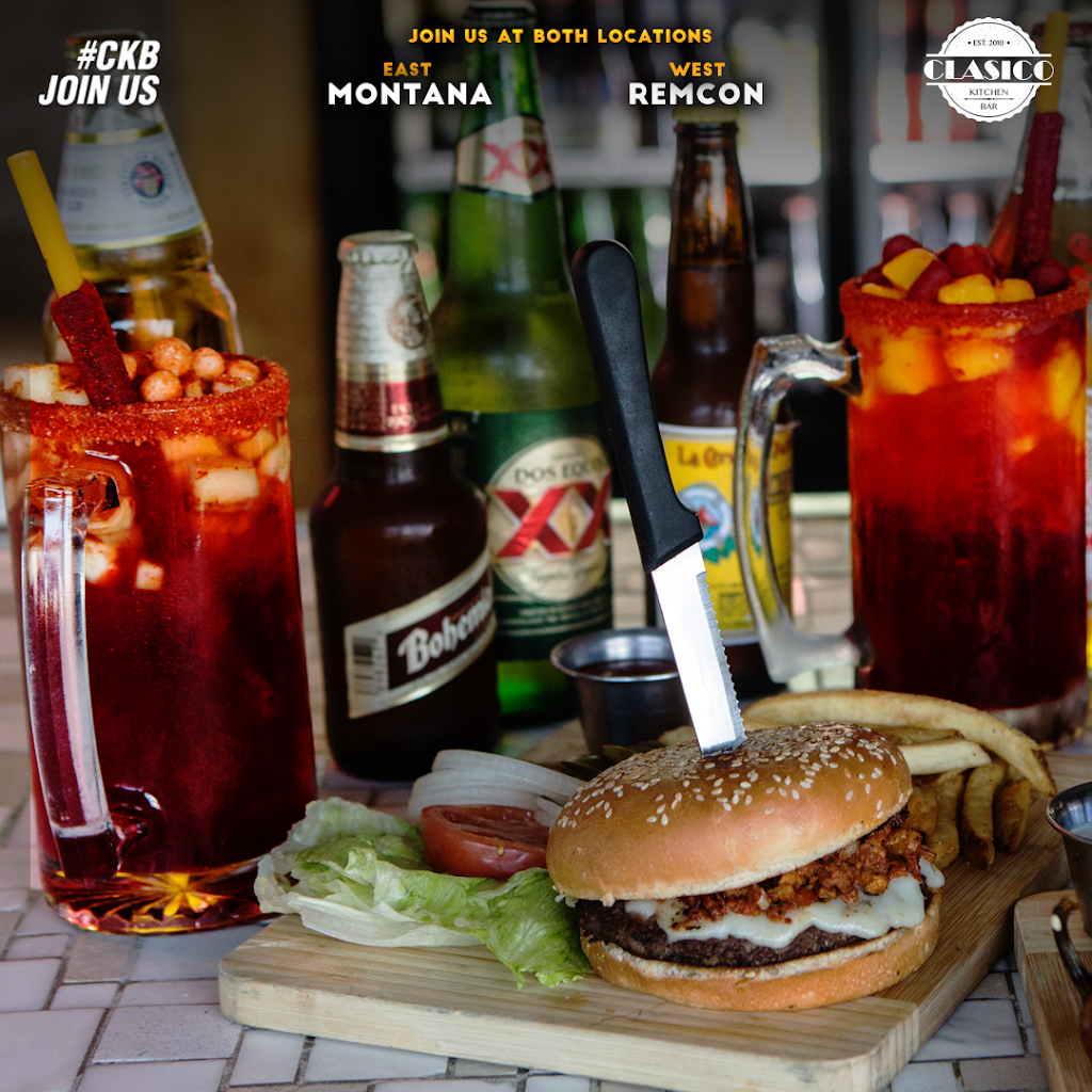 Clasico Kitchen Bar | restaurant | 7510 Remcon Cir #3513, El Paso, TX 79912, USA | 9153037637 OR +1 915-303-7637