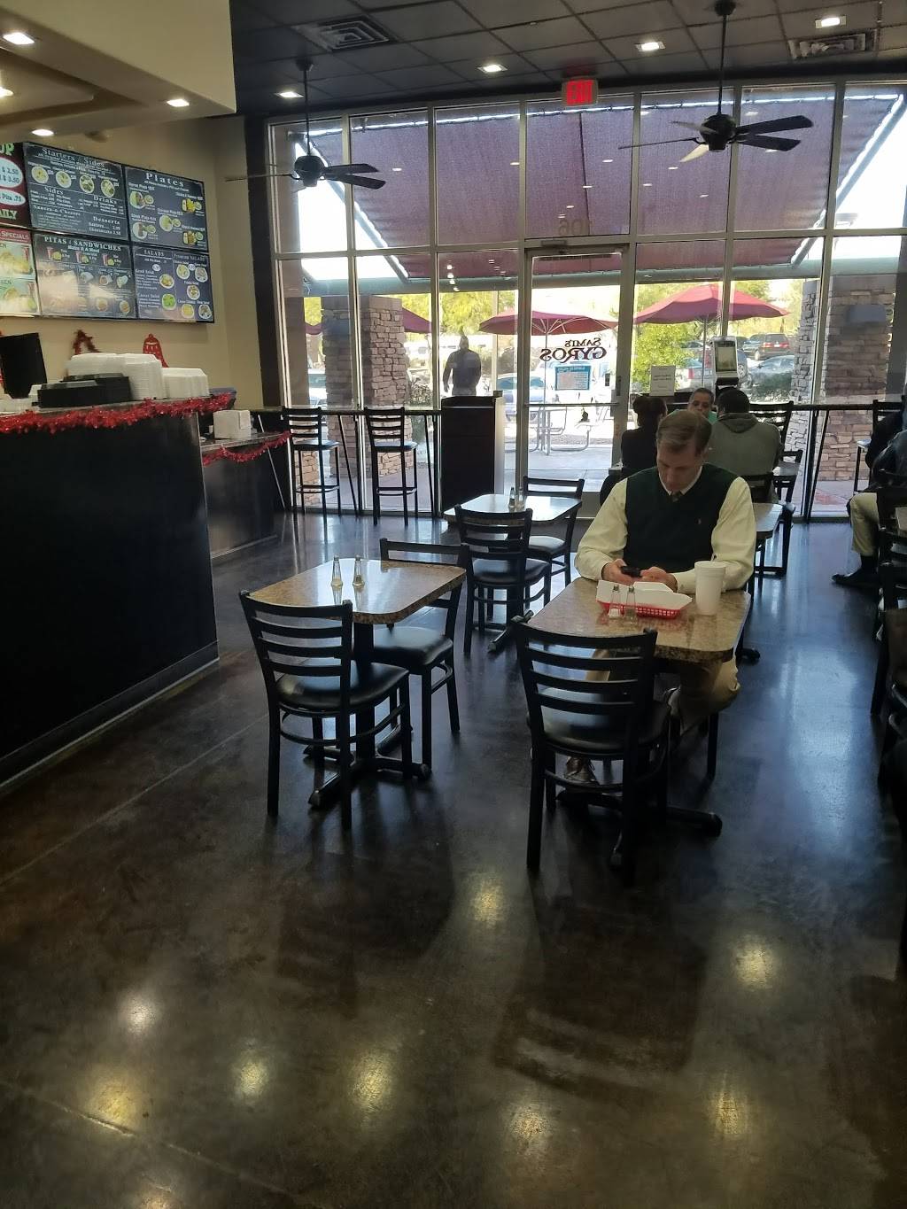 Samis Gyros | restaurant | 1158 W Washington St #106, Tempe, AZ 85281, USA | 6022449667 OR +1 602-244-9667