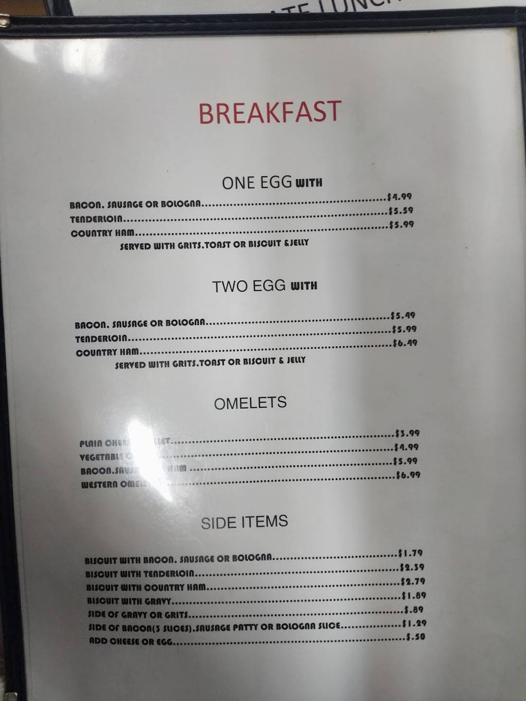 Blue Sky Diner | restaurant | 3094 McCullough Blvd, Belden, MS 38826, USA | 6628443210 OR +1 662-844-3210