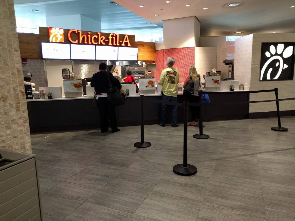 Chick-fil-A | restaurant | Main Terminal, 4100 George J Bean Pkwy, Tampa, FL 33607, USA | 8133879866 OR +1 813-387-9866