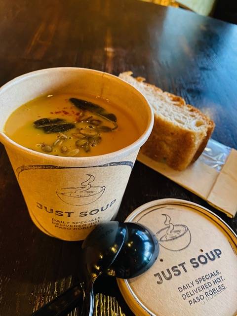 Just Soup Paso Robles | meal takeaway | 835 13th St, Paso Robles, CA 93446, USA | 8055918250 OR +1 805-591-8250