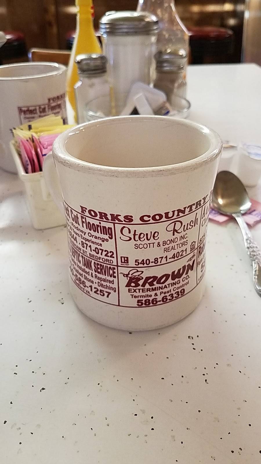 Forks Country Restaurant | restaurant | 1619 Forest Rd, Bedford, VA 24523, USA | 5405869041 OR +1 540-586-9041