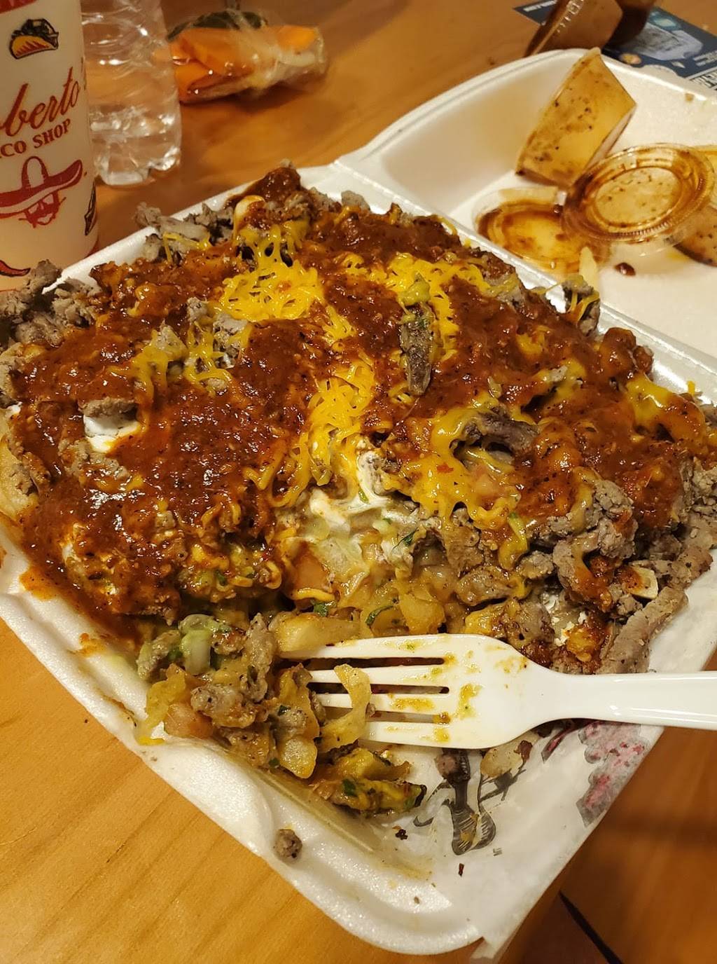 Robertos Taco Shop | restaurant | 4690 W Cactus Ave, Las Vegas, NV 89141, USA | 7022637534 OR +1 702-263-7534