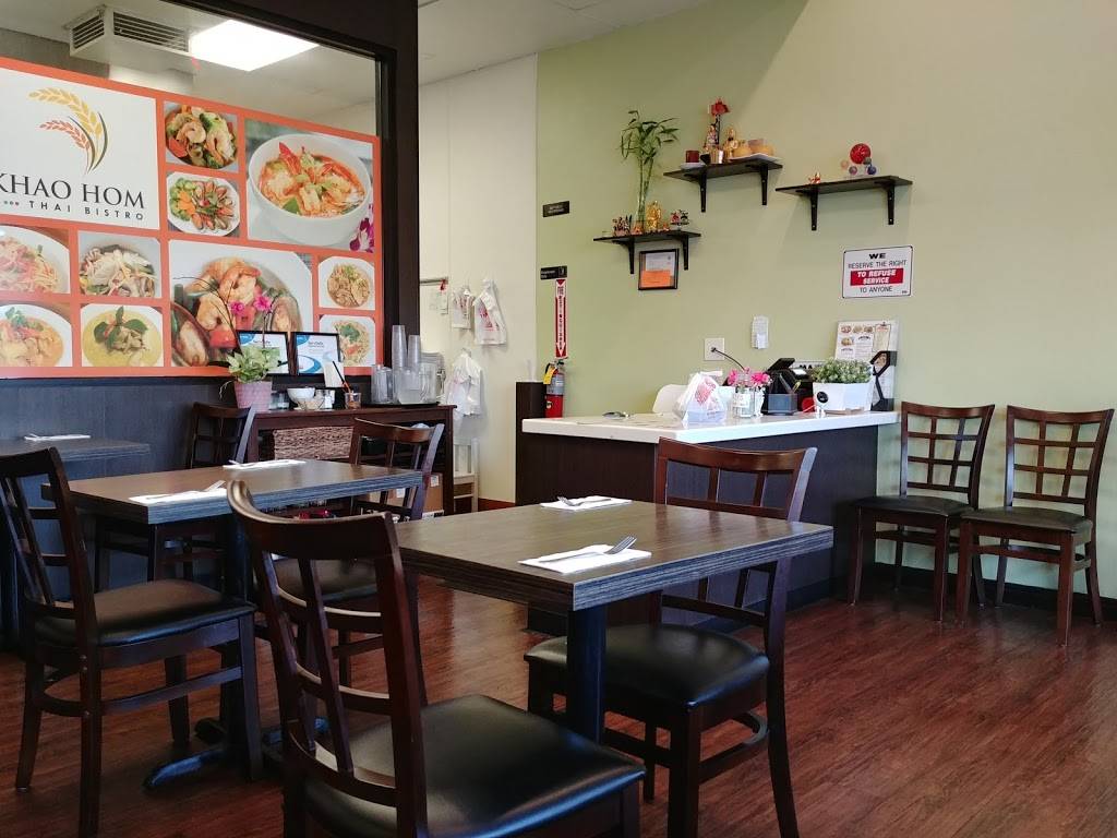 Khao Hom Thai Bistro | restaurant | 24881 Alicia Pkwy Ste C, Laguna Hills, CA 92653, USA | 9492157896 OR +1 949-215-7896