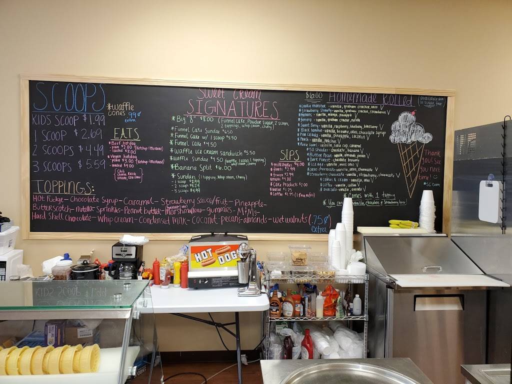 Sweet Cream ice cream | restaurant | 8898 Old Lee Hwy, Ooltewah, TN 37363, USA | 4234985838 OR +1 423-498-5838