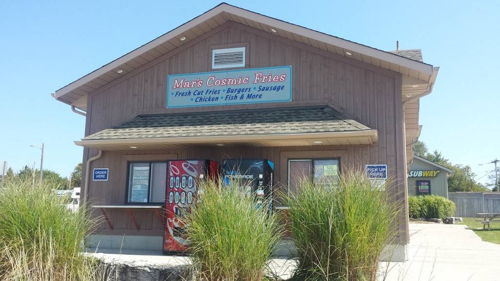Mars Cosmic Fries | restaurant | 5 Lakeshore Blvd N, Sauble Beach, ON N0H 2G0, Canada | 5194223000 OR +1 519-422-3000