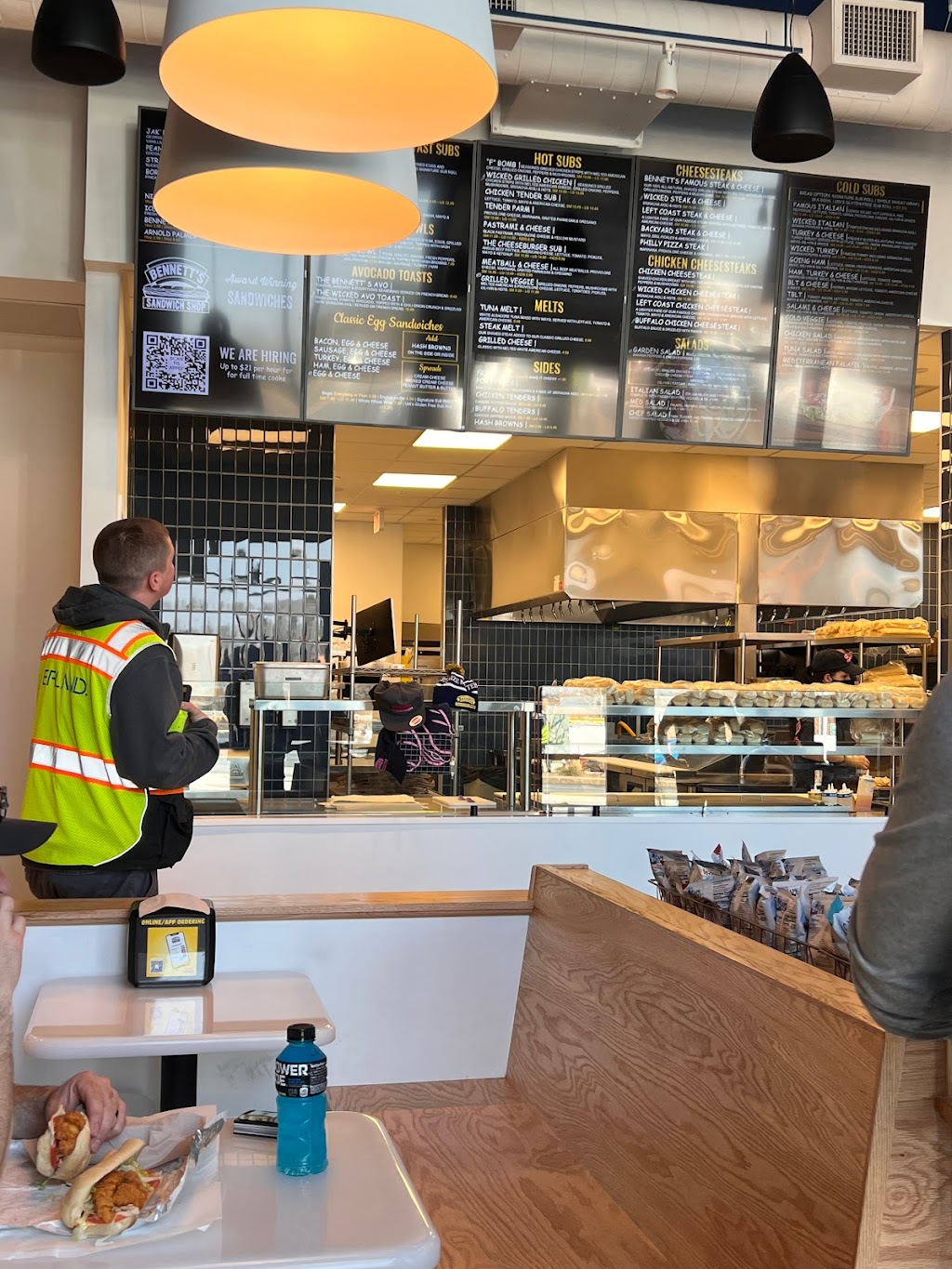 Bennetts Sandwich Shop | restaurant | 75 Middlesex Turnpike Suite 1610, Burlington, MA 01803, USA | 7813651620 OR +1 781-365-1620