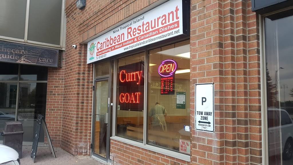 Ninas Tropical Island Caribbean Restaurant | restaurant | 20 Rivermede Rd, Concord, ON L4K 3N3, Canada | 9056698301 OR +1 905-669-8301