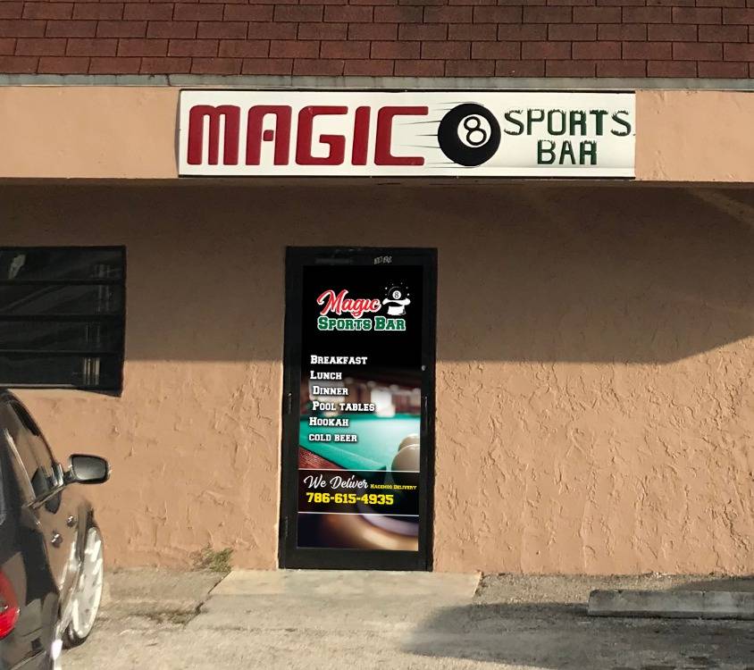 Magic 8 Sports Bar | restaurant | 3820 Northwest 135th Street, Bay A, Opa-locka, FL 33054, USA | 7866154935 OR +1 786-615-4935