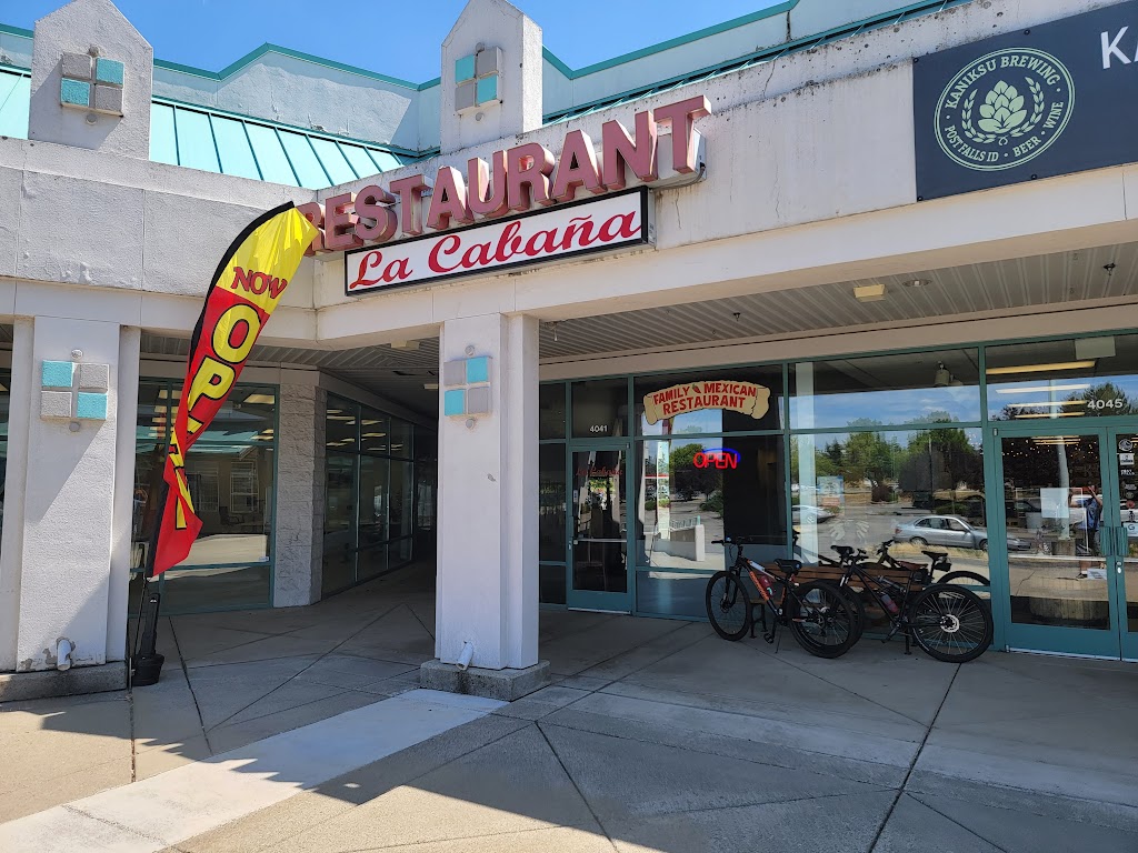 La Cabana Mexican Restaurant | restaurant | 4041 W Riverbend Ave, Post Falls, ID 83854, USA | 2082629939 OR +1 208-262-9939