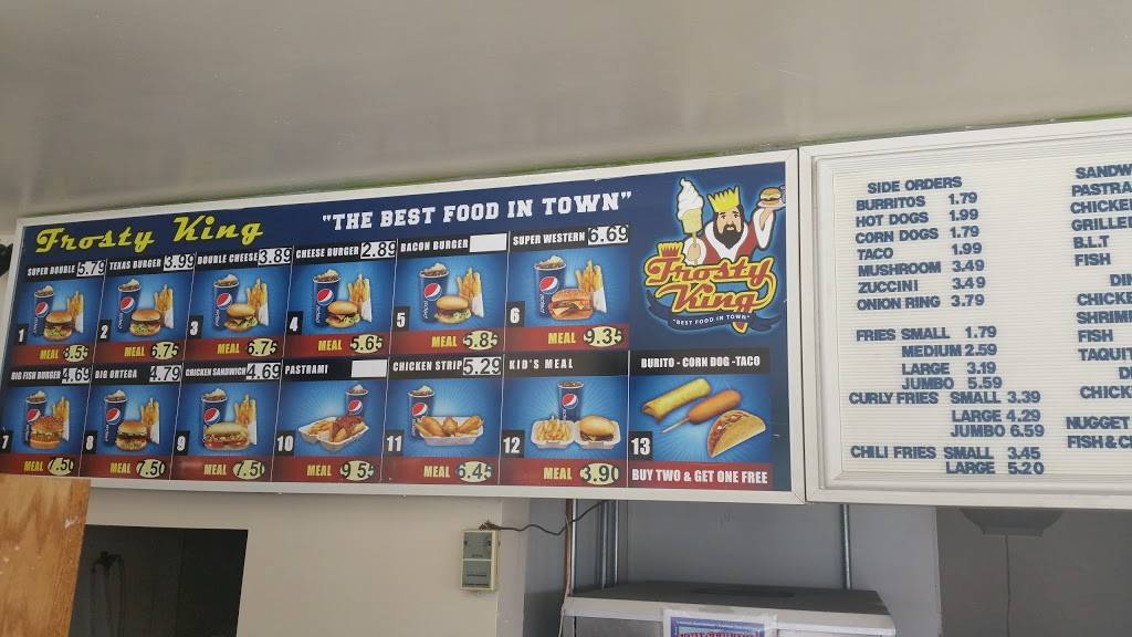 Frosty King | restaurant | 300 Kern St, Taft, CA 93268, USA | 6617631603 OR +1 661-763-1603