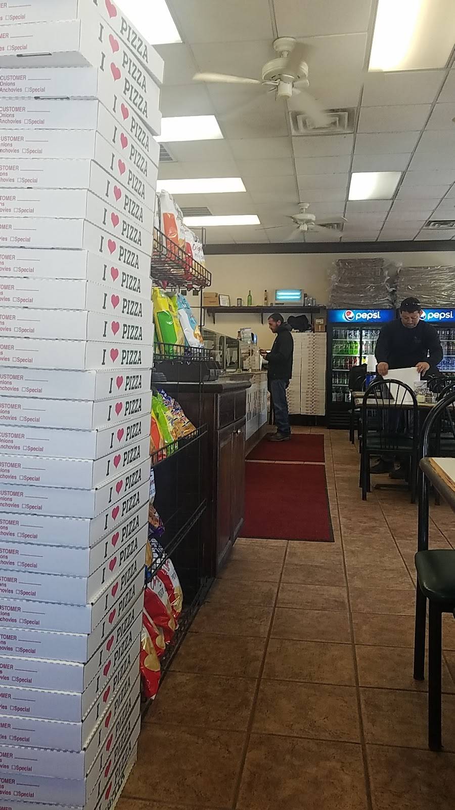 Stefanos II Brick Oven Pizza | restaurant | 3855 Hulmeville Rd, Bensalem, PA 19020, USA | 2152449585 OR +1 215-244-9585