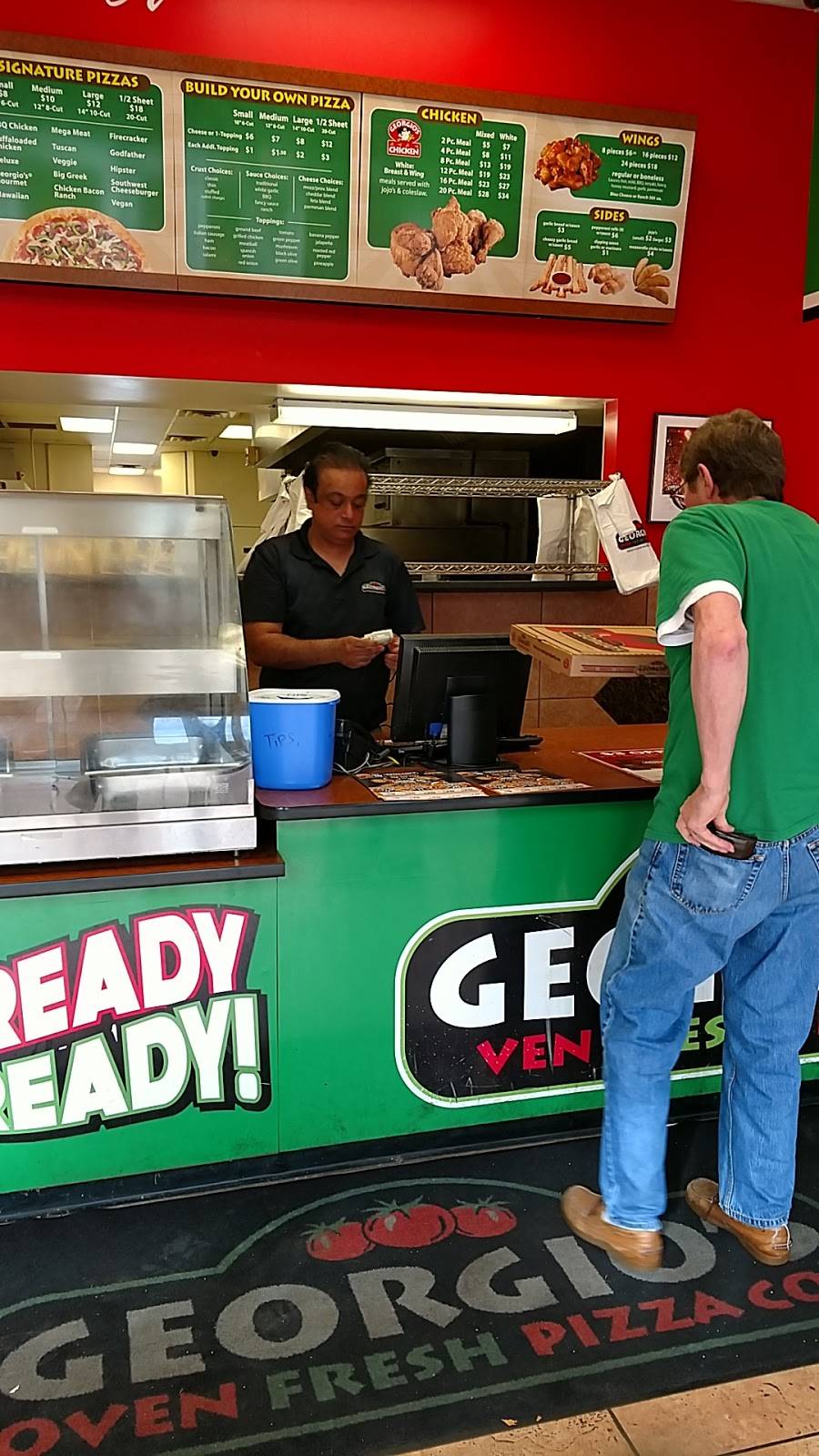 Georgios Oven Fresh Pizza Co | restaurant | 835 W Market St, Akron, OH 44303, USA | 3305352222 OR +1 330-535-2222