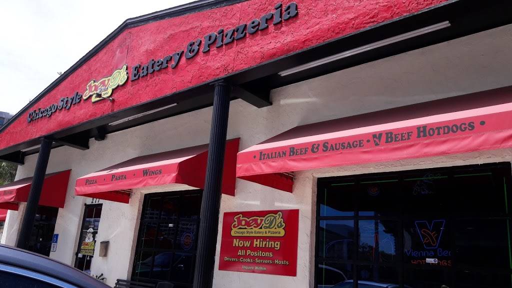 Joey Ds Chicago Style Eatery & Pizzeria | restaurant | 211 N Tamiami Trail, Sarasota, FL 34236, USA | 9413649900 OR +1 941-364-9900