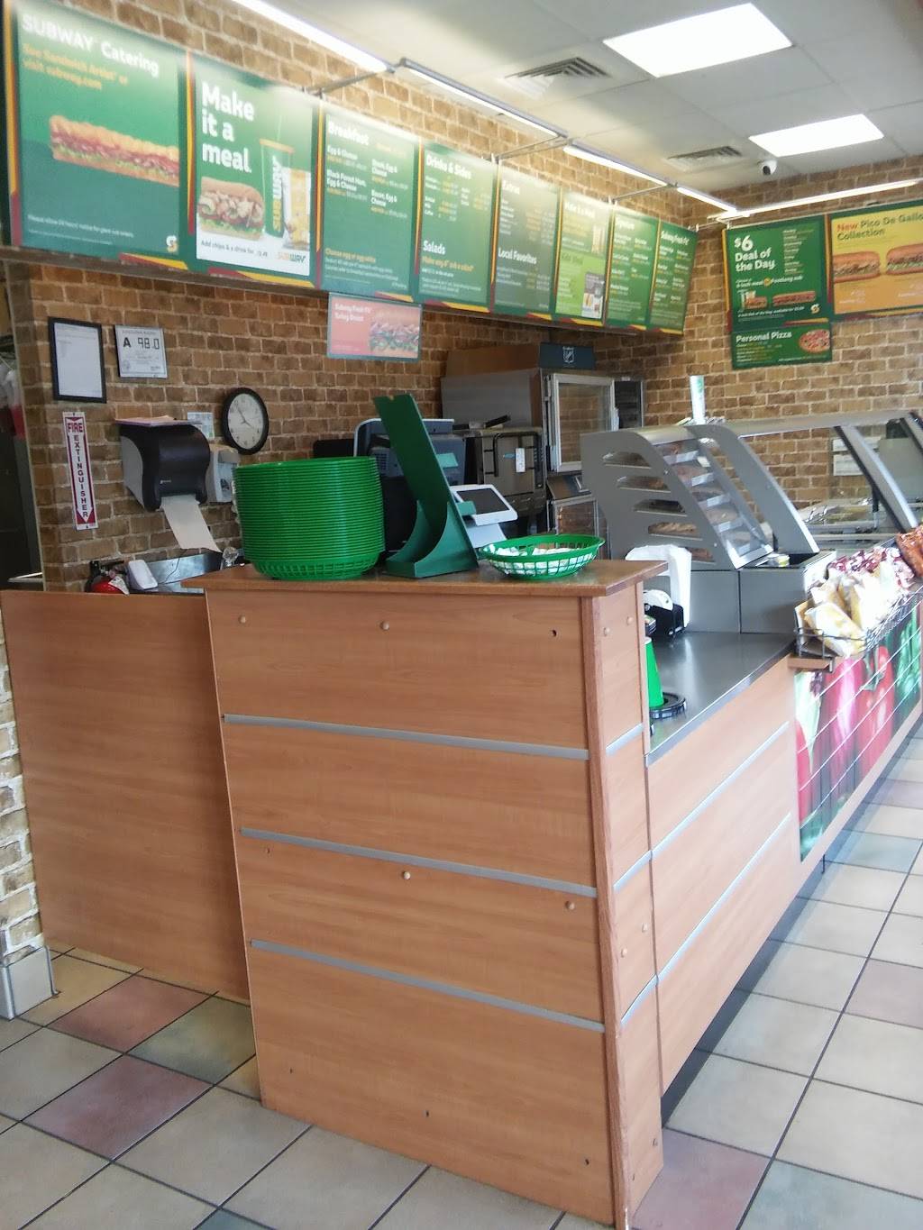 Subway | restaurant | 9801 Andrew Jackson Highway, Laurel Hill, NC 28351, USA | 9104620160 OR +1 910-462-0160