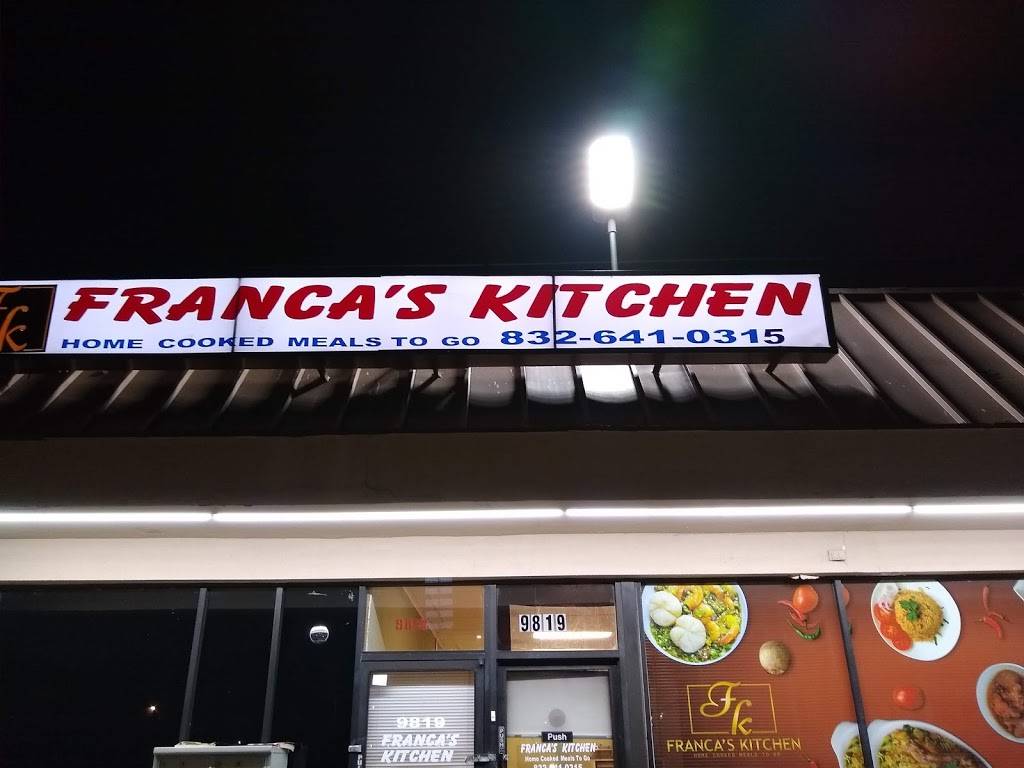 Francas Kitchen | restaurant | 9819 S Kirkwood Rd, Houston, TX 77099, USA | 8326410315 OR +1 832-641-0315