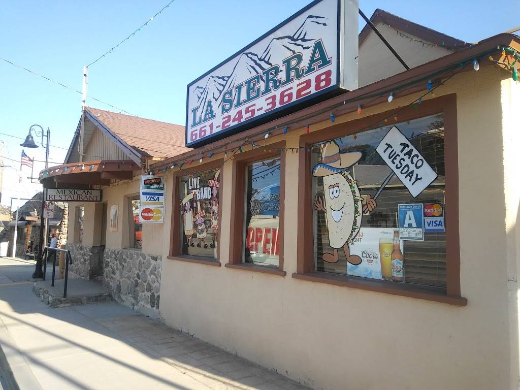 La Sierra Mexican Restaurant | restaurant | 3500 Mt Pinos Way, Frazier Park, CA 93225, USA | 6612453628 OR +1 661-245-3628
