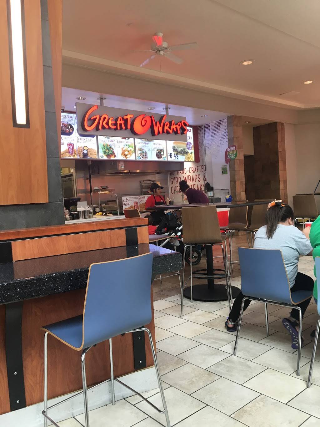 Great Wraps | restaurant | 700 Haywood Rd, Greenville, SC 29607, USA | 8643298633 OR +1 864-329-8633