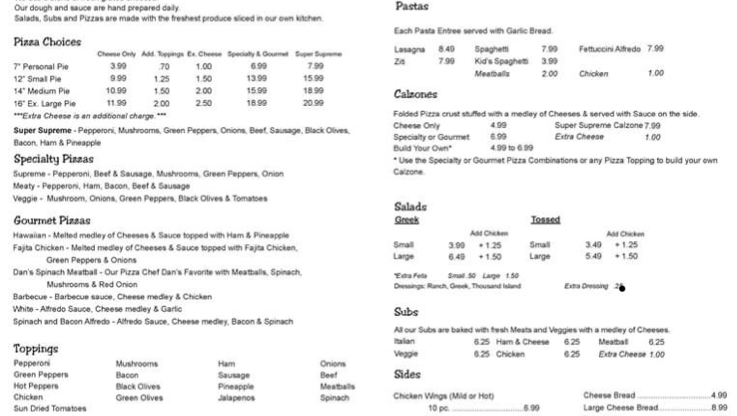 Sanpeggios Pizza | restaurant | 7270 Gadsden Hwy # 100, Trussville, AL 35173, USA | 2056553399 OR +1 205-655-3399