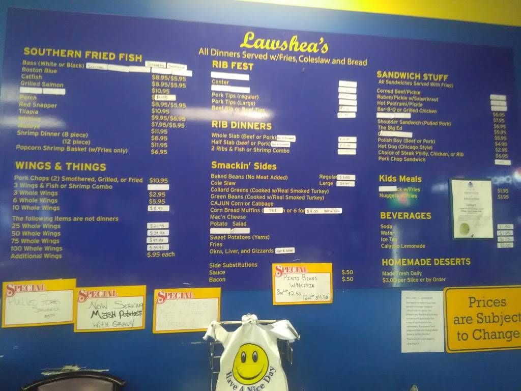 Lawsheas | restaurant | 1488 Morse Rd, Columbus, OH 43224, USA | 6142523474 OR +1 614-252-3474