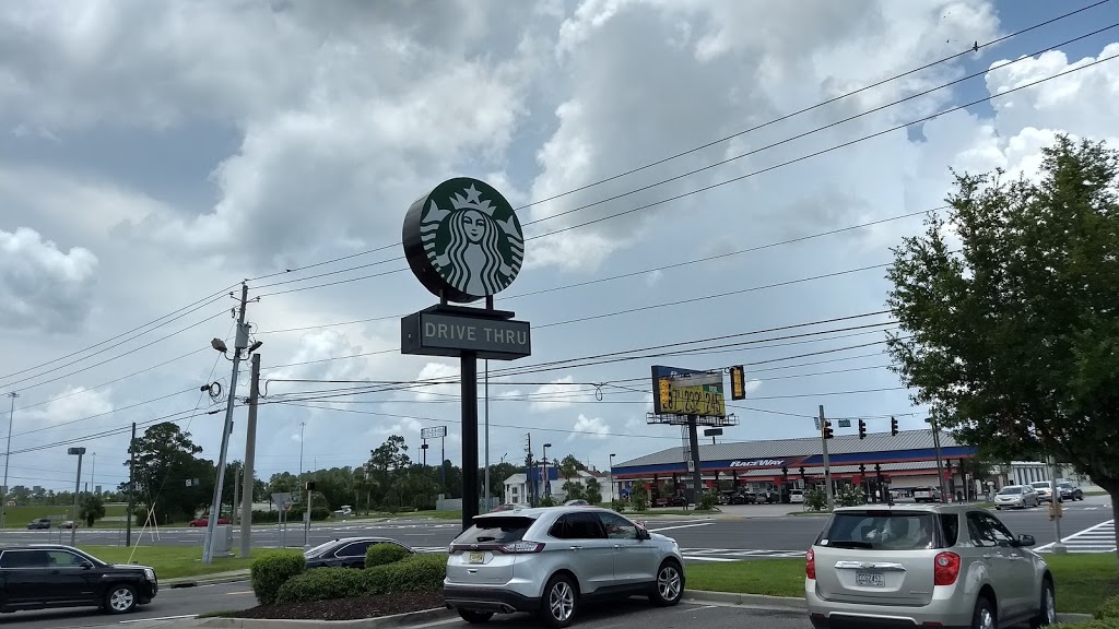 Starbucks | cafe | 5043 New Jesup Hwy, Brunswick, GA 31520, USA | 9122648284 OR +1 912-264-8284