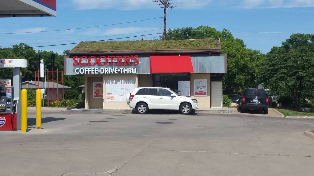 Scooters Coffee | bakery | 2005 W 9th St, Lawrence, KS 66044, USA | 7858564580 OR +1 785-856-4580