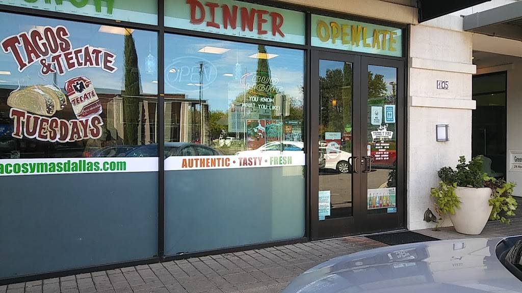 Tacos Y Mas Cedar Springs | restaurant | 4123 Cedar Springs Rd, Dallas, TX 75219, USA | 9729250694 OR +1 972-925-0694