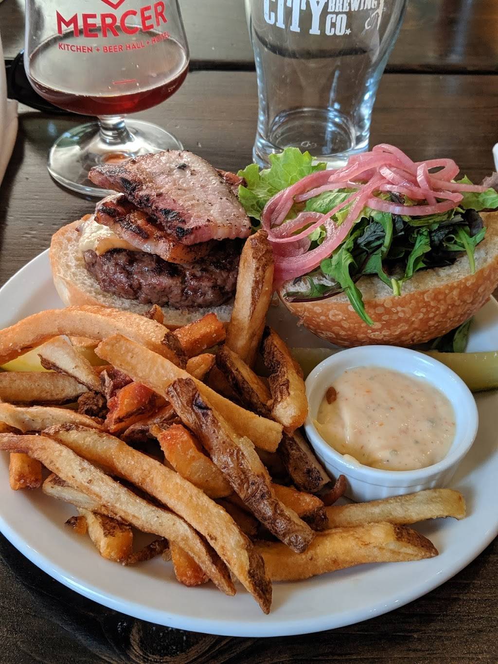 Mercer Kitchen | Beer Hall | restaurant | 108 Ontario St, Stratford, ON N5A 3H2, Canada | 5192711888 OR +1 519-271-1888